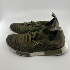ADIDAS NMD R1 STLT PK TRACE CARGO GREEN OLIVE SZ 10 CQ2389 PRIMEKNIT
